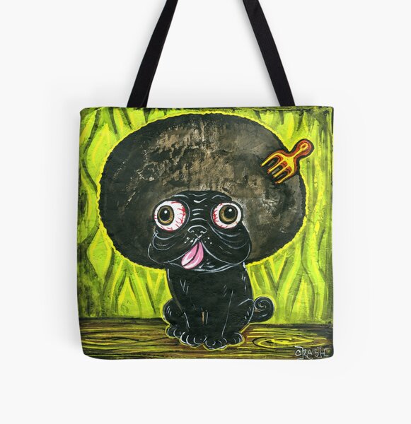 Pug Soul All Over Print Tote Bag