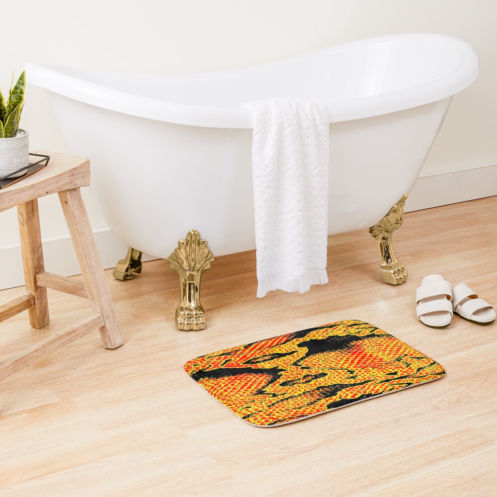 Item preview, Bath Mat designed and sold by DesignFantazia.