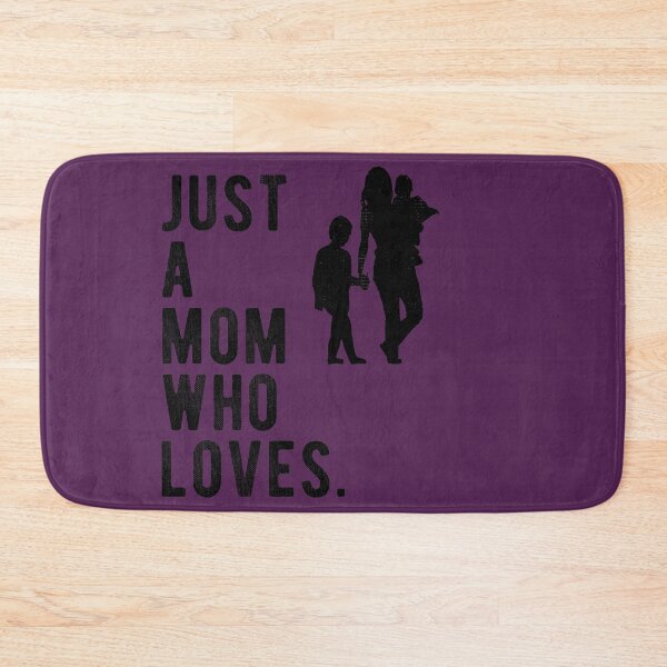 Item preview, Just a mom who loves, Mother of Two Mother's Day Gift, For mum, Parenting designed and sold by Ransyn Art.