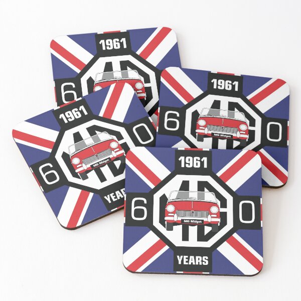 Item preview, 1961 MG Midget MK1 60 years Union Jack designed and sold by EdWellington.