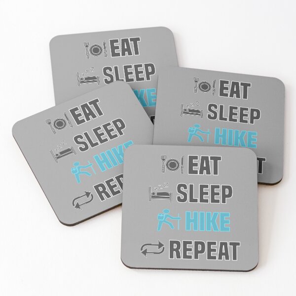 Item preview, Eat Sleep Hike designed and sold by GamerGeekMedia.
