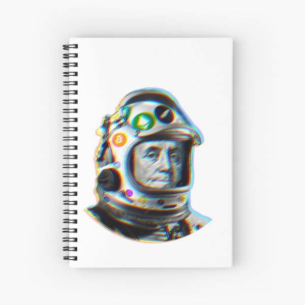 Item preview, Crypto Benjamin | Cyber Space Astronaut Miner | Glitch series  designed and sold by spinolator.