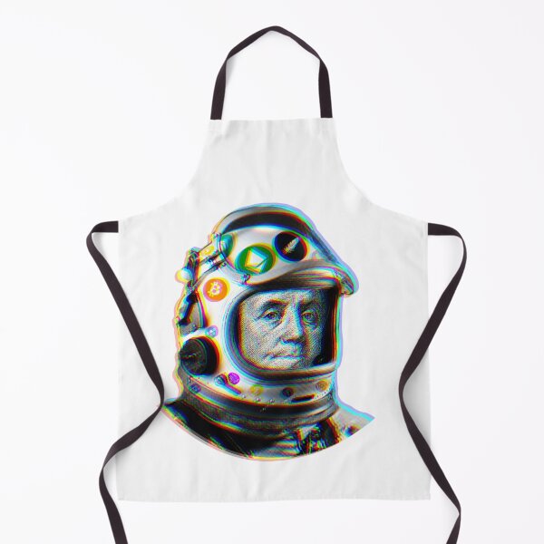 Item preview, Crypto Benjamin | Cyber Space Astronaut Miner | Glitch series designed and sold by spinolator.