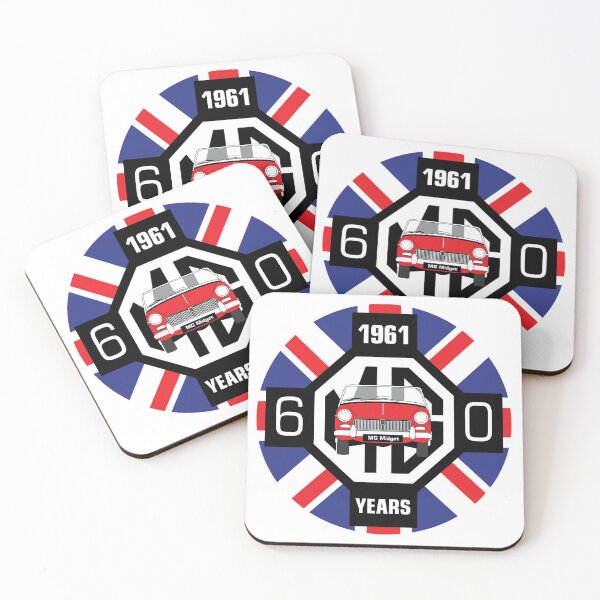 Item preview, 1961 MG Midget MK1 60 years Union Jack round designed and sold by EdWellington.