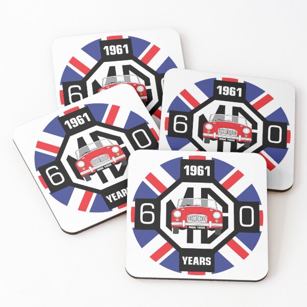 Item preview, 1961 MGA 1600 MK2 60 years Union Jack round designed and sold by EdWellington.