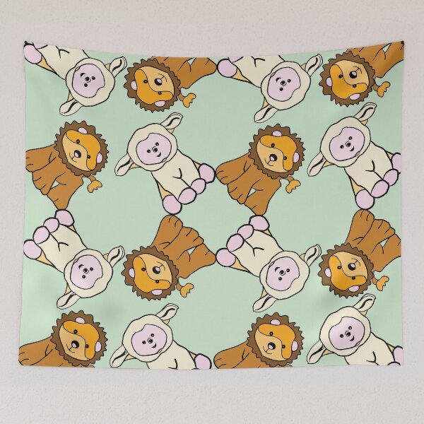 Item preview, The lion and the lamb designed and sold by luluillustra1.