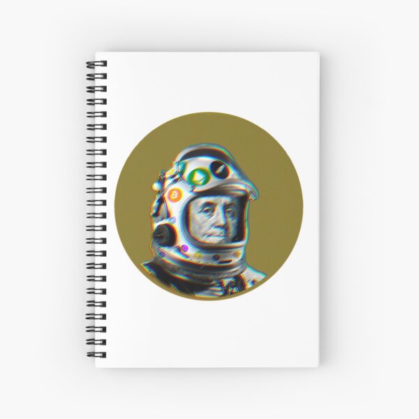 Item preview,  Crypto Benjamin | Cyber Space Astronaut Miner | Glitch series  designed and sold by spinolator.