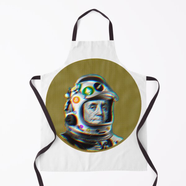 Item preview,  Crypto Benjamin | Cyber Space Astronaut Miner | Glitch series  designed and sold by spinolator.