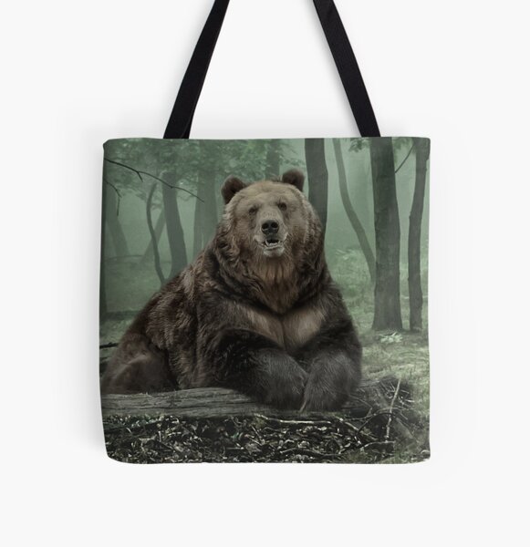 Bear Coffee Mug, Cute Bear Gift, Wild Animal Lover, Funny Wildlife Gifts  for Her, Him, Zoo Keeper Zoologist, Nature Meme, Grizzly Brown Bear 