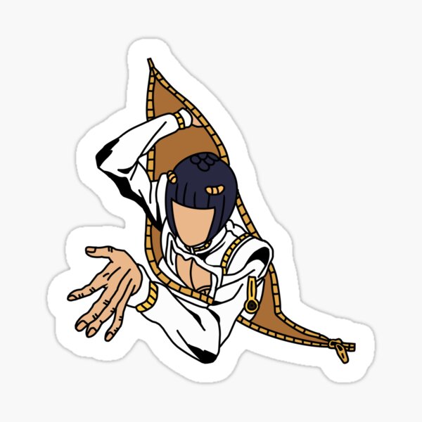 L'aventure bizarre de JoJo Vento Aura Golden Wind Bruno Sticker