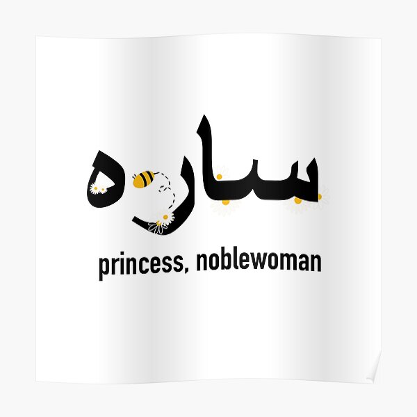 Sara nombre Póster