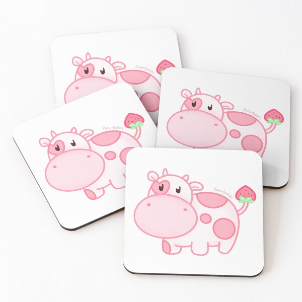 Item preview, Strawberry Cow  designed and sold by theartp0tato.