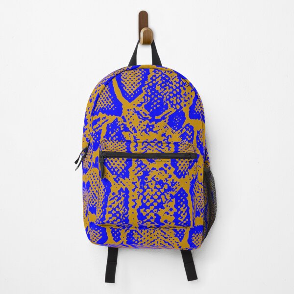 Item preview, Gold and Blue Python Skin Design/Leopard designed and sold by DesignFantazia.