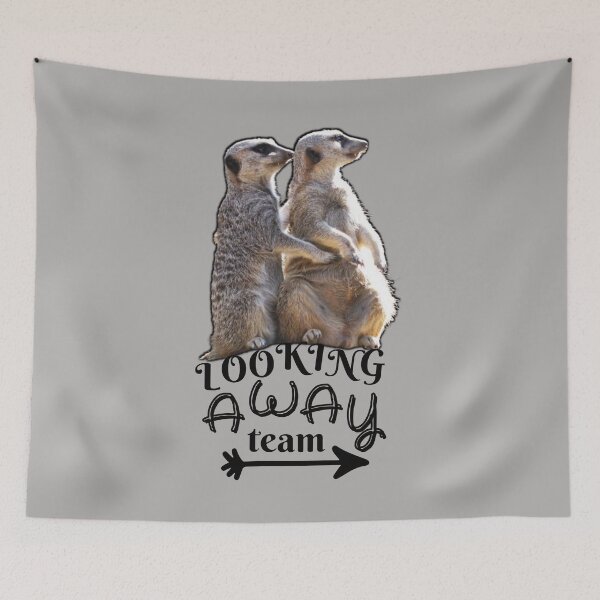Item preview, Looking Away Meerkat Team designed and sold by OrangePyramid.