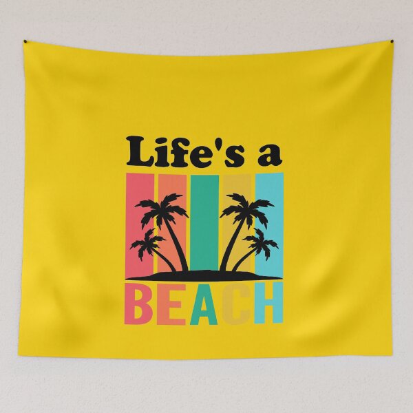 Item preview, Copy of Life's a Beach Funny Summer Saying Meme designed and sold by Spaceshipsells.