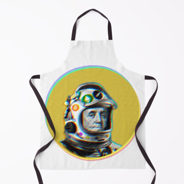 Item preview, Crypto Benjamin | Cyber Space Astronaut Miner | Glitch series designed and sold by spinolator.