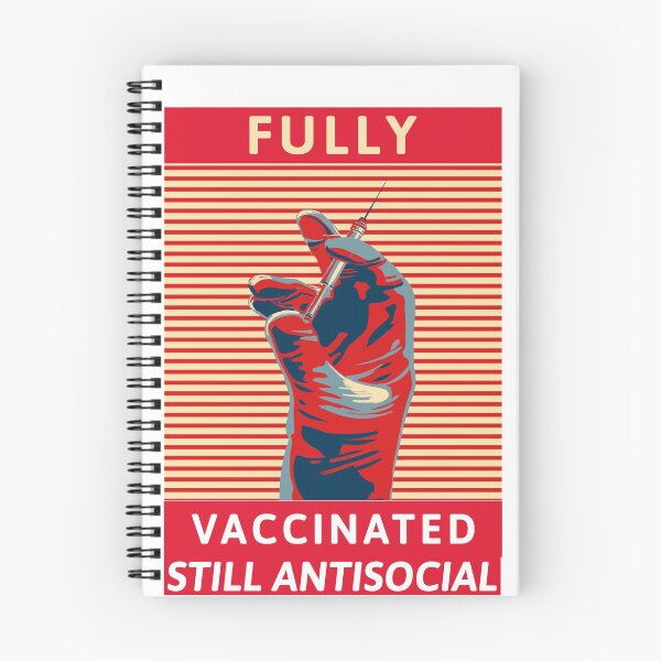 Aperçu de l'œuvre Entièrement vacciné toujours antisocial créée et vendue par HumanwreckageRB.