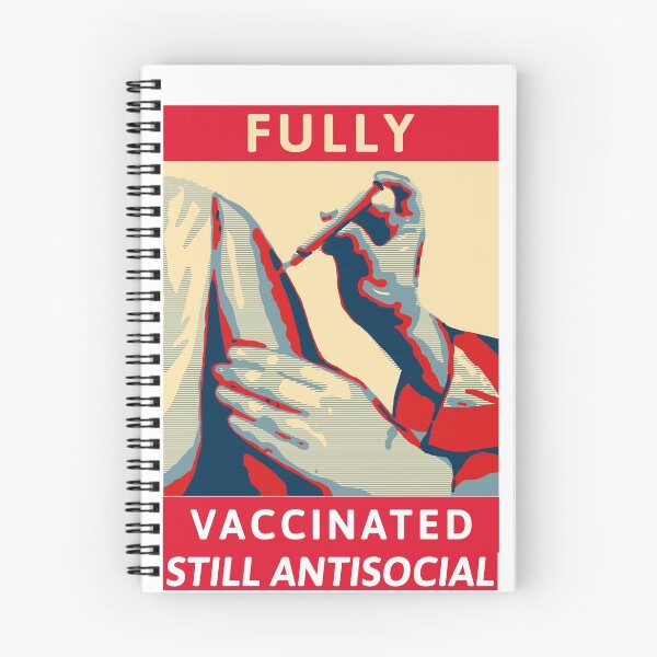 Aperçu de l'œuvre Entièrement vacciné toujours antisocial créée et vendue par HumanwreckageRB.