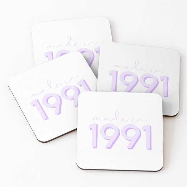 Item preview, Made in 1991 Birth Year Purple Design designed and sold by allymadethis.