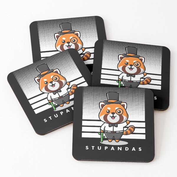 Item preview, Stupandas, red panda jokes designed and sold by GabyVGalindo.