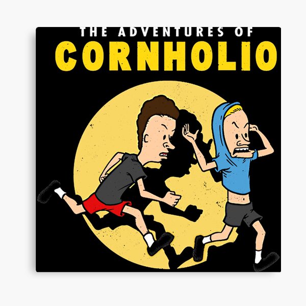 T-shirt Les Aventures de Cornholio Impression sur toile