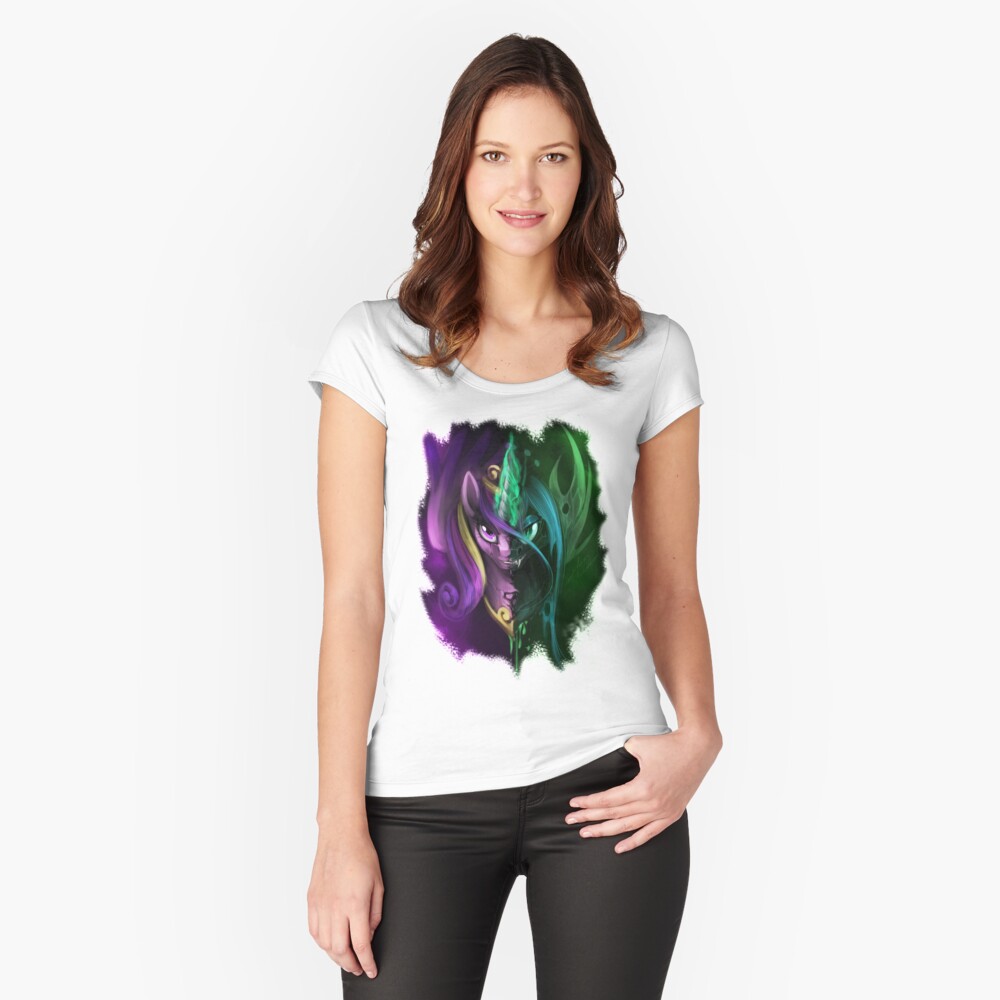 Item preview, Fitted Scoop T-Shirt designed and sold by slifer.