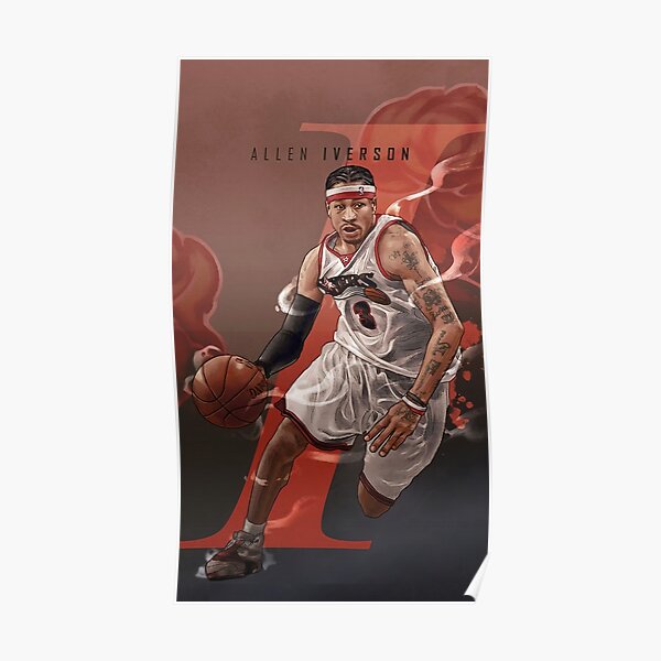  MasonArts Allen Iverson 36inch x 24inch Silk Poster Dunk and  Shot Wallpaper Wall Decor Silk Prints for Home and Store : Tools & Home  Improvement