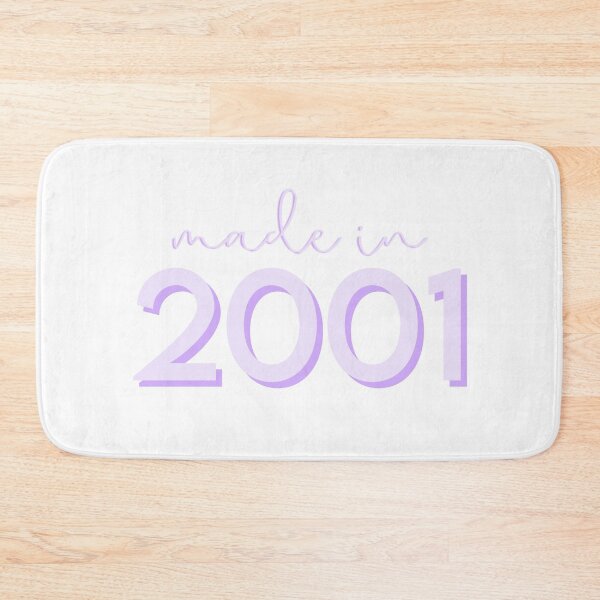Item preview, Made in 2001 Birth Year Purple Design designed and sold by allymadethis.
