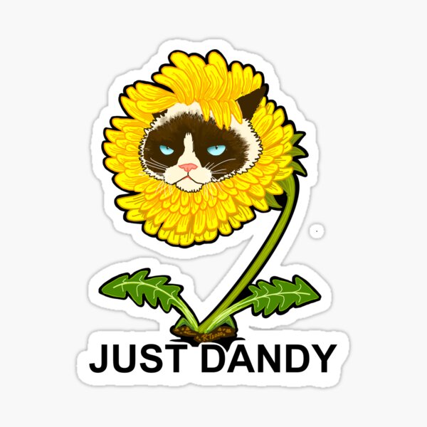 Aperçu de l'œuvre Pissenlit "Just Dandy" créée et vendue par Runty Tiger.