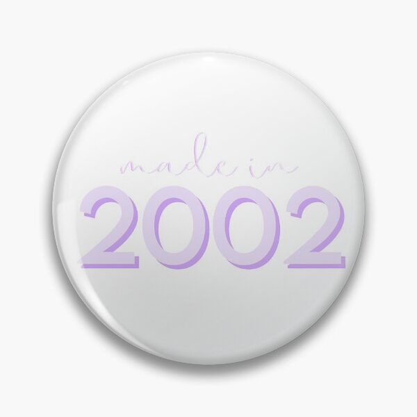 Item preview, Made in 2002 Birth Year Purple Design designed and sold by allymadethis.
