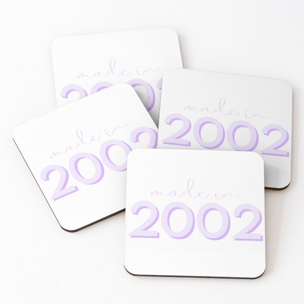 Item preview, Made in 2002 Birth Year Purple Design designed and sold by allymadethis.