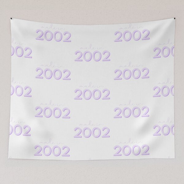 Item preview, Made in 2002 Birth Year Purple Design designed and sold by allymadethis.