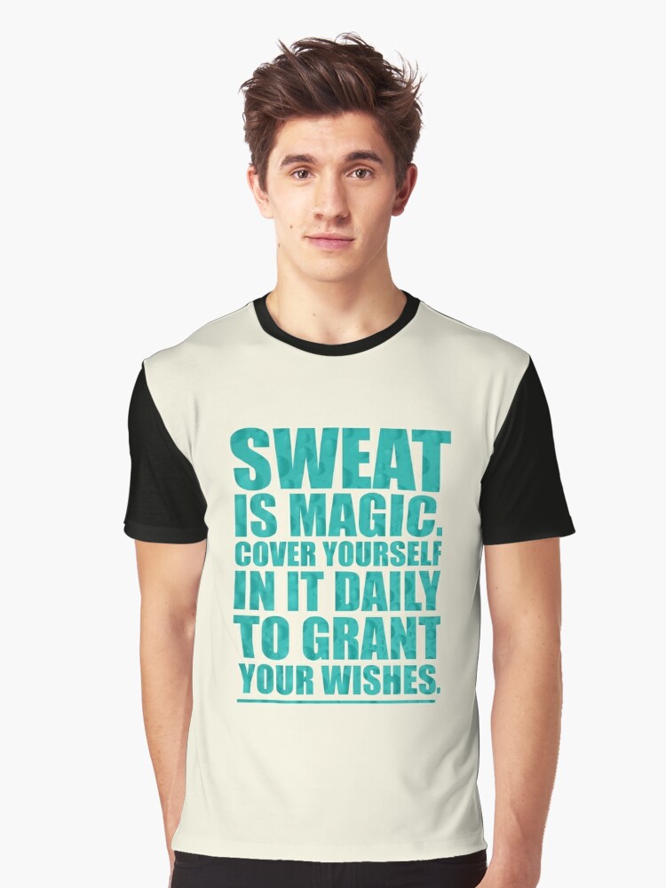 Inspirational gym t shirt on sale sweat