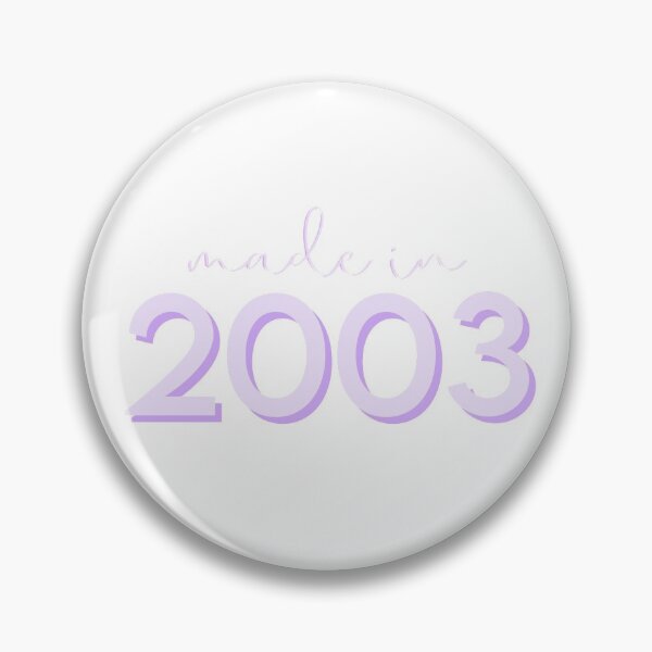 Item preview, Made in 2003 Birth Year Purple Design designed and sold by allymadethis.
