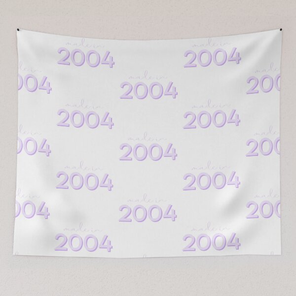 Item preview, Made in 2004 Birth Year Purple Design designed and sold by allymadethis.