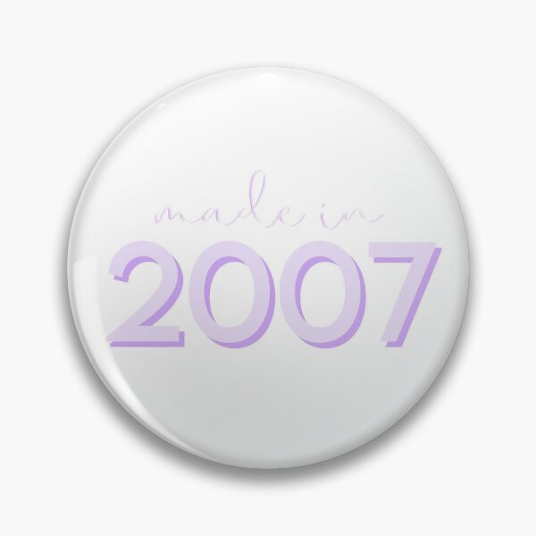 Item preview, Made in 2007 Birth Year Purple Design designed and sold by allymadethis.