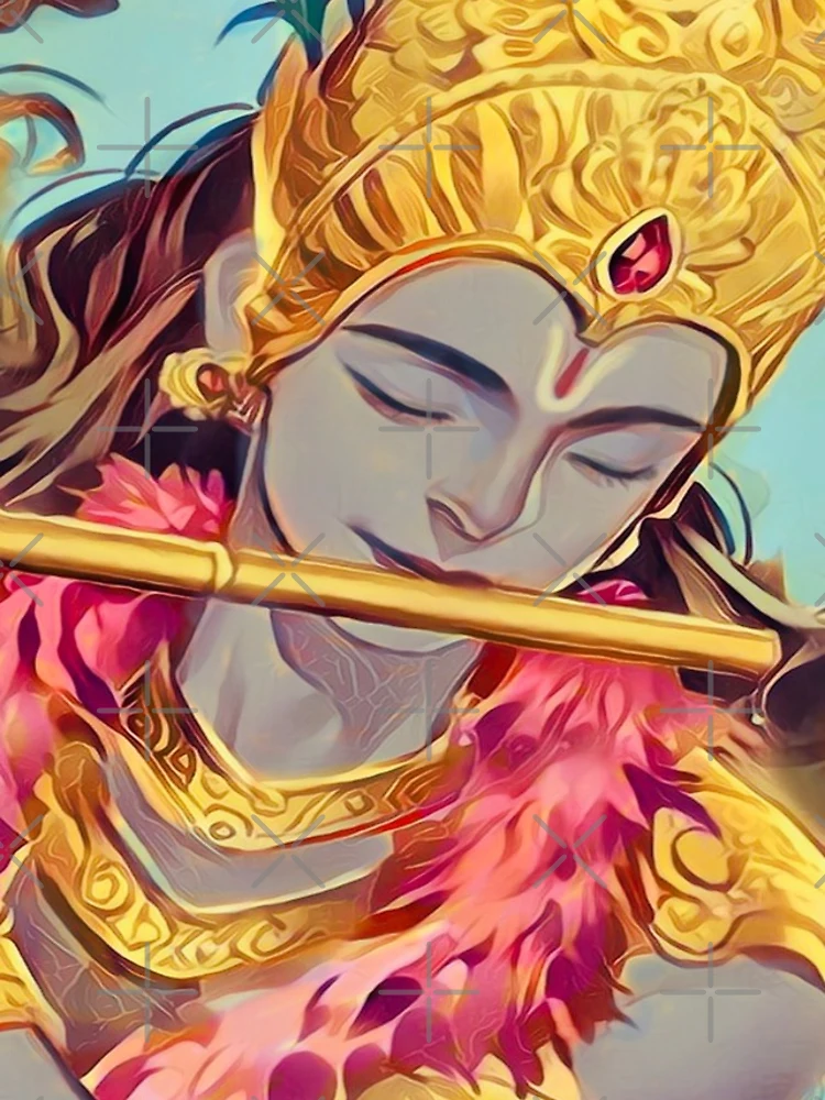 Thumbnail 4 of 4, iPhone Case, Krishna designed and sold by RakshaSD.