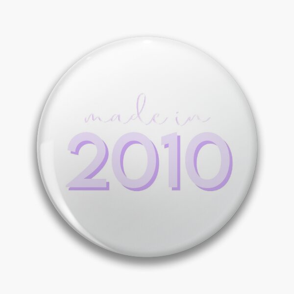 Item preview, Made in 2010 Birth Year Purple Design designed and sold by allymadethis.