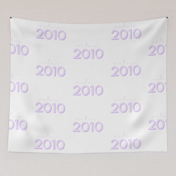 Item preview, Made in 2010 Birth Year Purple Design designed and sold by allymadethis.