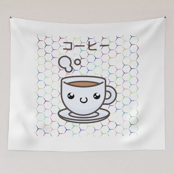 Item preview, Coffee Japanese Style Kawaii designed and sold by UncleStuScience.