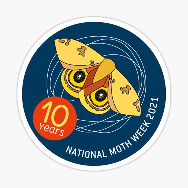 National Moth Week 2021 Sticker