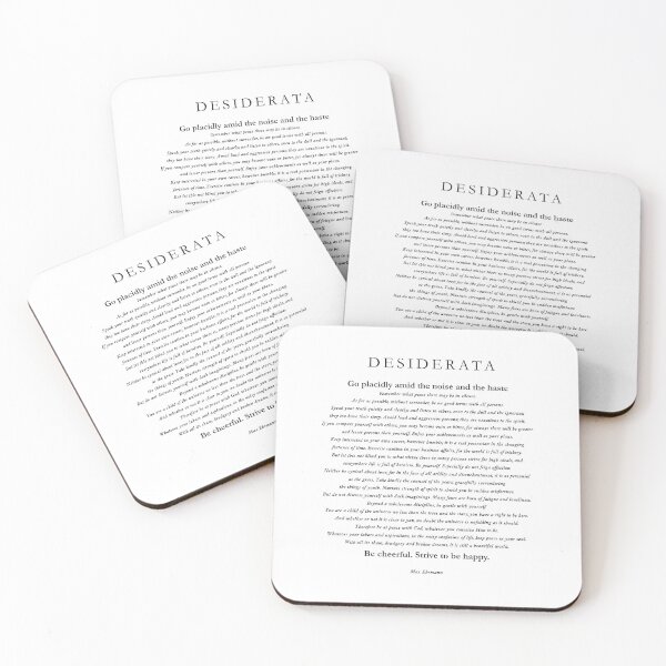 Item preview, Desiderata by Max Ehrmann designed and sold by corbrand.