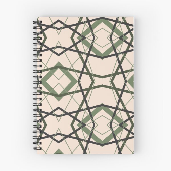 Item preview, Geometric Abstract Pattern in Army Green designed and sold by jociart.