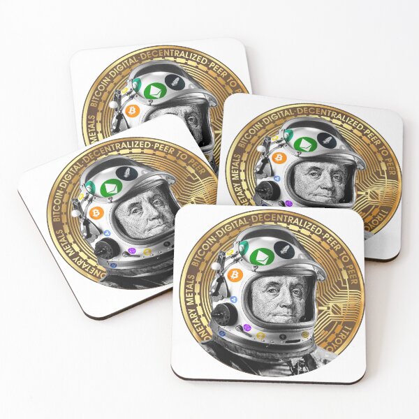 Item preview, Crypto Benjamin | Cyber Space Astronaut Miner | Bitcoin designed and sold by spinolator.