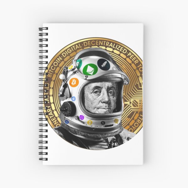 Item preview, Crypto Benjamin | Cyber Space Astronaut Miner | Bitcoin designed and sold by spinolator.