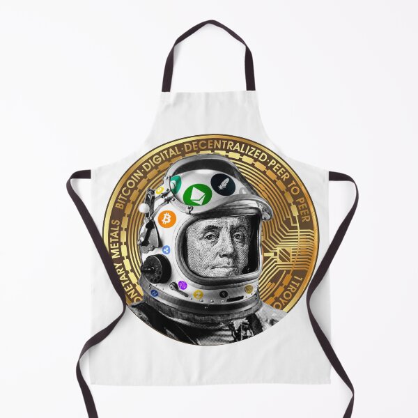 Item preview, Crypto Benjamin | Cyber Space Astronaut Miner | Bitcoin designed and sold by spinolator.