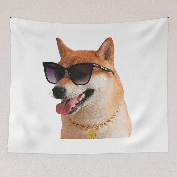 Item preview, Shiba Inu Doge - Doge Crypto Meme designed and sold by molamode.