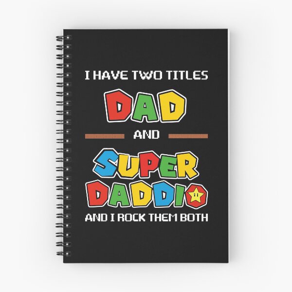 Item preview, I Have Two Titles Dad And Super Daddio And I Rock Them Both designed and sold by AlisonWalsh24.