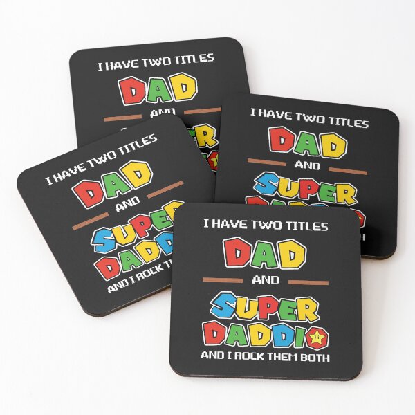 Item preview, I Have Two Titles Dad And Super Daddio And I Rock Them Both designed and sold by AlisonWalsh24.