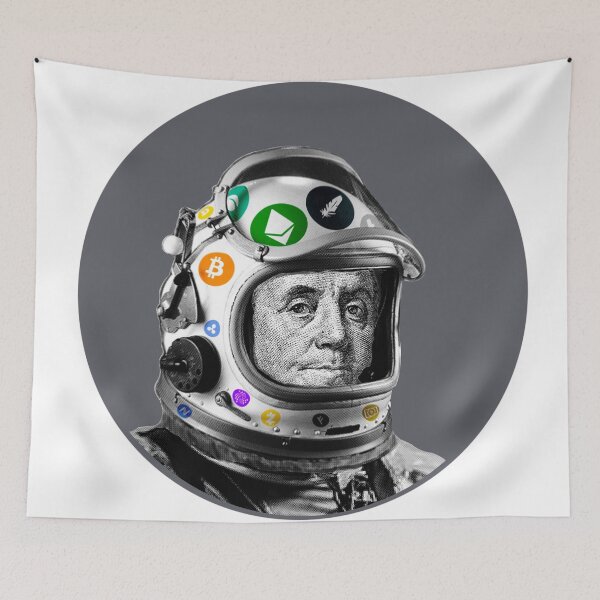 Item preview, Crypto Benjamin | Cyber Space Astronaut Miner  designed and sold by spinolator.